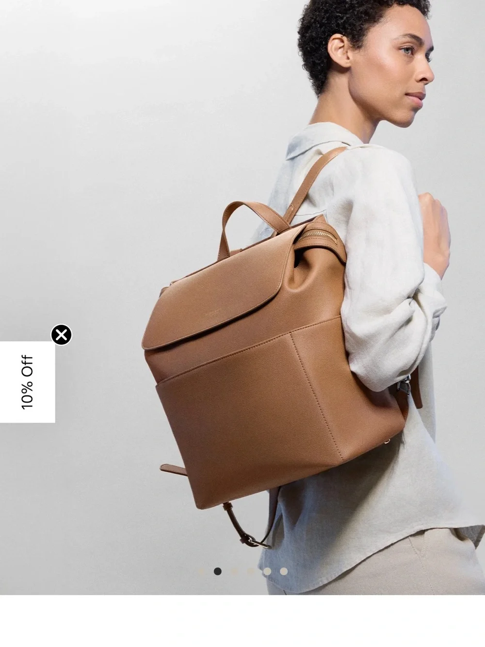 Mina Baie Kinny Brown BabyBag/Backpack